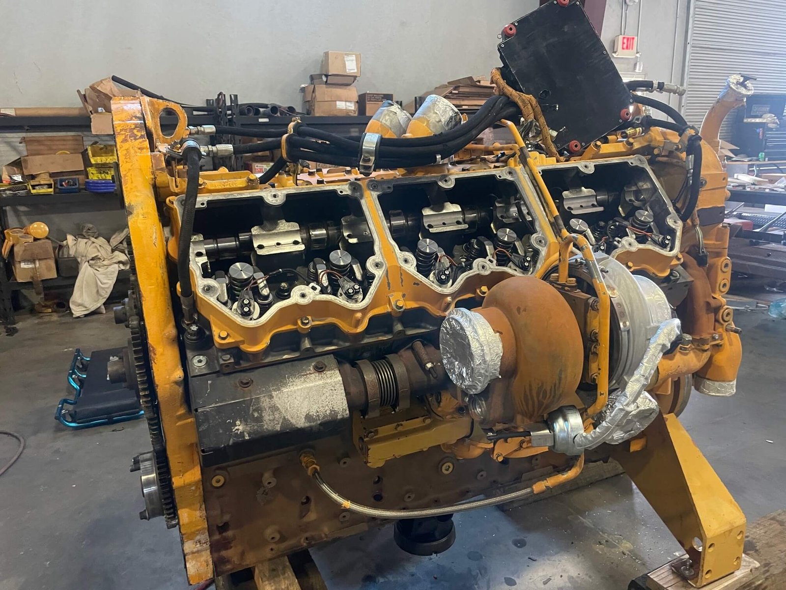 Caterpillar engine rebuild